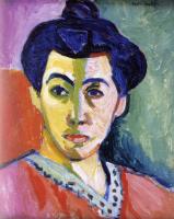 Matisse, Henri Emile Benoit - portrait of Mme matisse